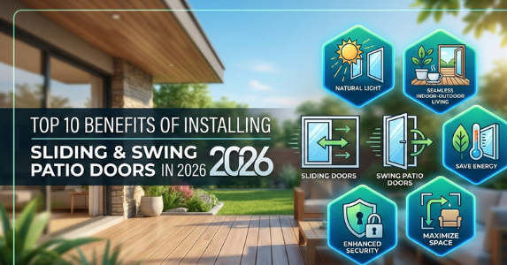 top 10 benefits of installing sliding and swing doors
